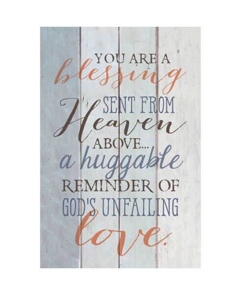 you are a Blessing New Horizons Wood Plaque with Easel, 6" x 9"