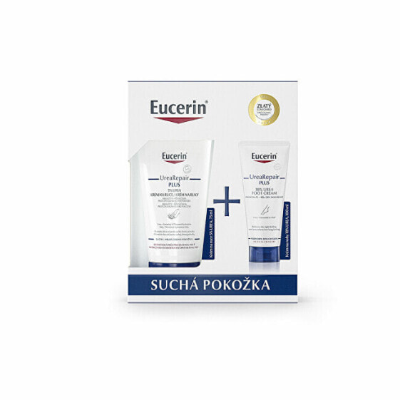 Крем для рук EUCERIN UreaRepair PLUS 5% восстанавливающий 75 мл Крем для ног EUCERIN UreaRepair PLUS 10% восстанавливающий 100 мл