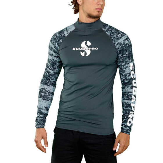 SCUBAPRO UPF 50 Rash Guard Long Sleeve T-Shirt