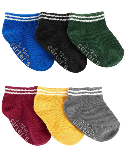 Носки для малышей Carter's Baby 6-Pack Ankle Socks