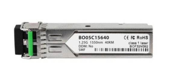 BlueOptics SFP-1G-EX-NA-BO - Fiber optic - 1250 Mbit/s - SFP - LC - 40000 m - 1550 nm