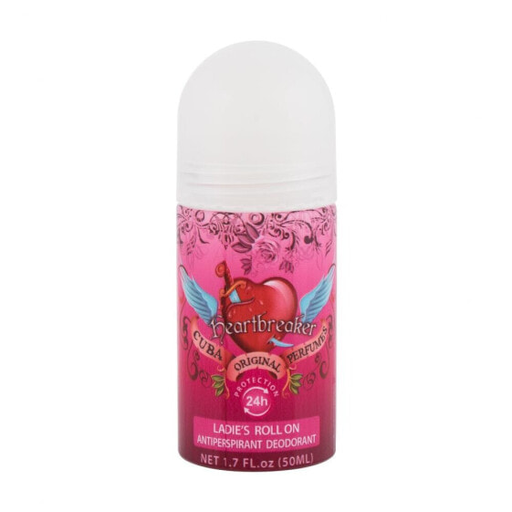 Cuba Heartbreaker 50 ml deodorant Roll-on für Frauen