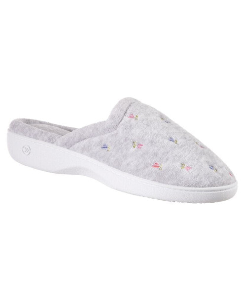 Тапочки Isotoner Signature Embroidered Clog