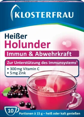 Heißer Holunder Heißgetränk Beutel 10 St., 150 g