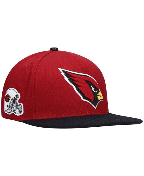 Men's Cardinal, Black Arizona Cardinals 2Tone Snapback Hat