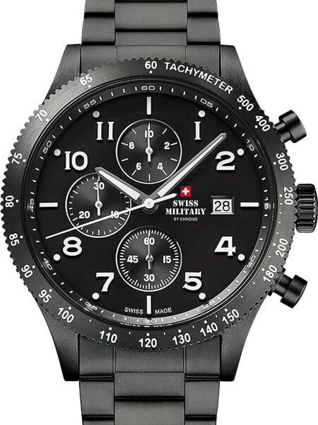 Наручные часы Swiss Alpine Military Diver 7052.1135 42mm 10ATM.