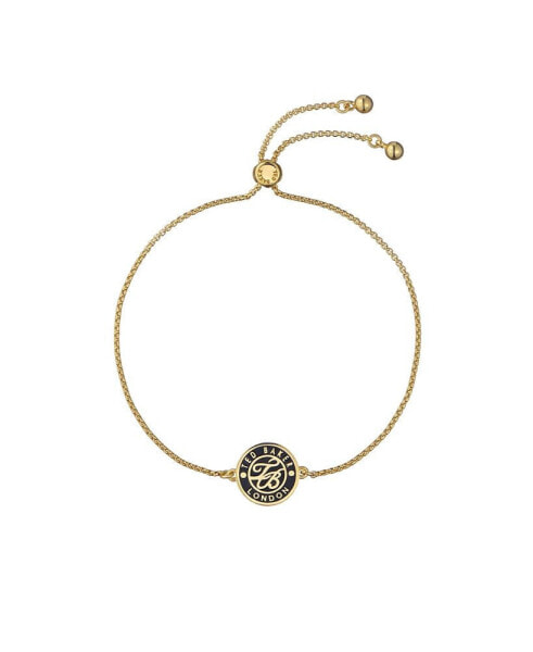 MONELLE: Monogram Button Adjustable Bracelet