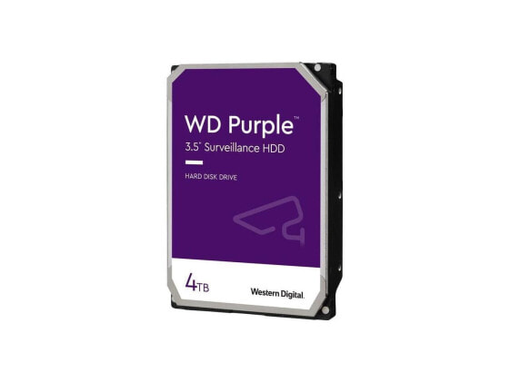 WD Purple 4TB 3.5" Surveillance Internal Hard Drive HDD SATA 6 Gb/s 256MB Cache