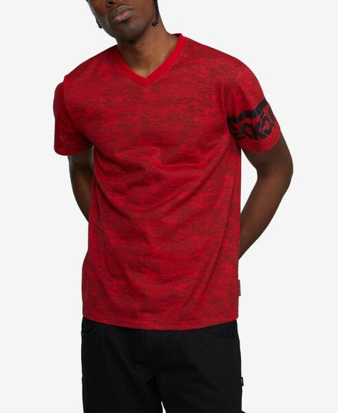 Men's Short Sleeve Madison Ave V-Neck T-shirt