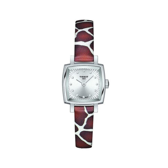 Tissot Ladies Lovely Giraffe Quartz Diamond Watch - T0581091703600 NEW