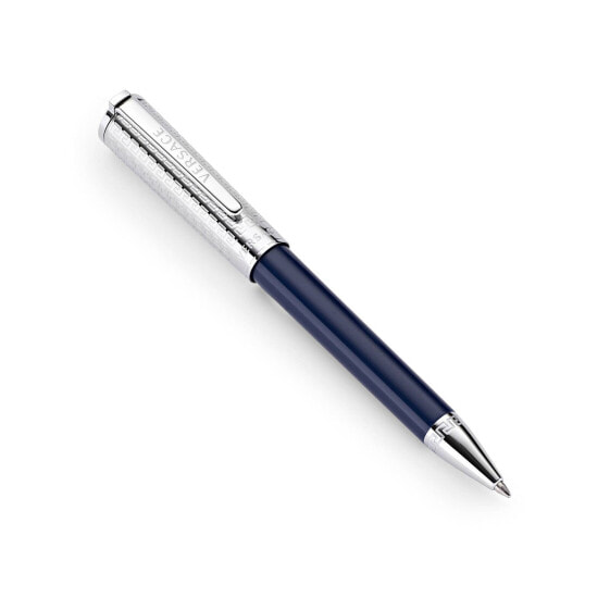 Versace Kugelschreiber OLYMPIA Ballpoint Silber/ Blau S7-Calipso VRS700523