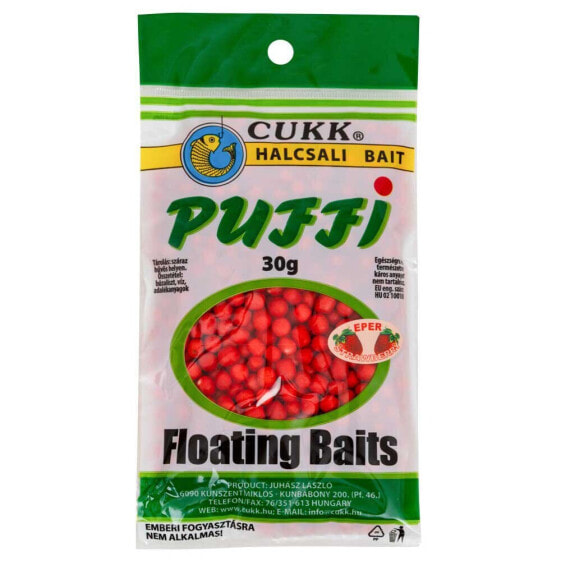 CUKK Mini Puffi 30g Strawberry Floating Corn