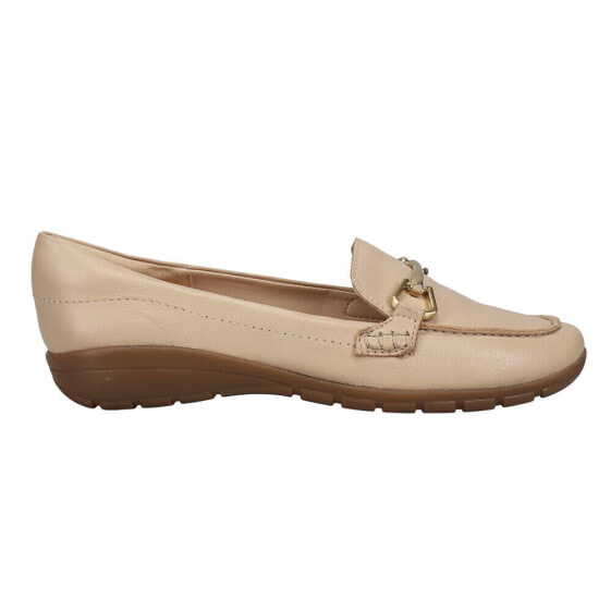 Easy Spirit Amalie Slip On Loafers Womens Beige E-AMALIE-101