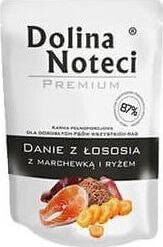 Dolina Noteci DOLINA NOTECI PIES 300g DANIE ŁOSOŚ Z MARCHEWKĄ I RYŻEM, saszetka dla ras małych /10