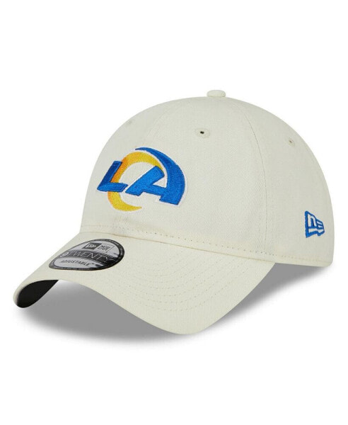 Men's Cream Los Angeles Rams Core Classic 2.0 9TWENTY Adjustable Hat