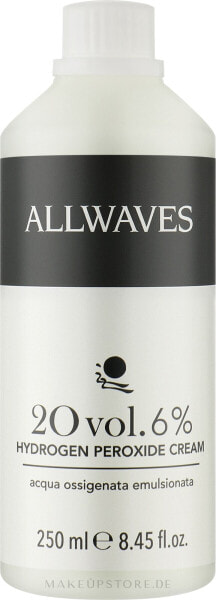 Entwicklerlotion 6% - Allwaves Cream Hydrogen Peroxide 6% 250 ml