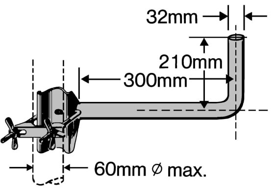 KATHREIN ZTA 12 - 1.4 kg - 300 mm - 210 mm