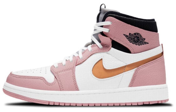 Кроссовки Nike Air Jordan 1 High Zoom Air CMFT Pink Glaze (Розовый)