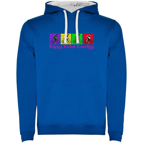 KRUSKIS Happy Pedal Dancing Two-Colour hoodie