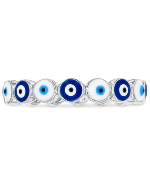 Кольцо Macy's evil Eye Enamel Band