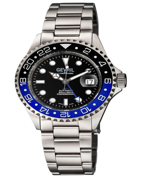 Часы Gevril Wall Street Stainless 43mm