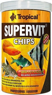 Корм для рыб Tropical Supervit Chips 52 г/100 мл