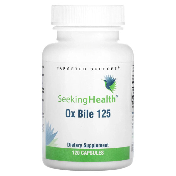 Пробиотики Seeking Health Ox Bile 125, 120 капсул