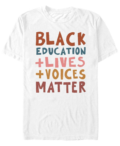 Men's Black Lives Short Sleeve T-shirt