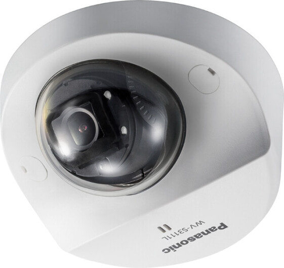 Panasonic i-PRO WV-S3111L - IP security camera - Indoor - Wired - Ceiling/wall - Black - White - Dome