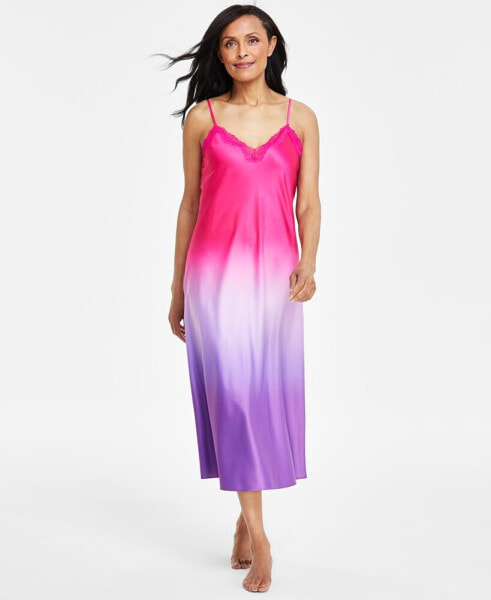 Women's Lace-Trim Nightgown, Created for Macy's