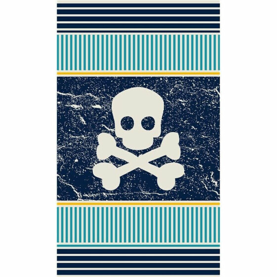 Beach Towel Secaneta Pirate Dark blue