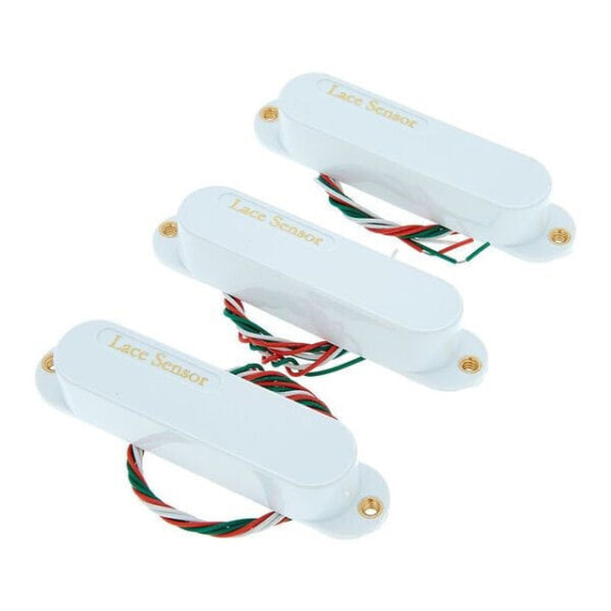 Гитара электрическая Lace Pickups Sensor Gold 3 Pack WH