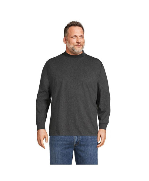 Big & Tall Super-T Mock Turtleneck