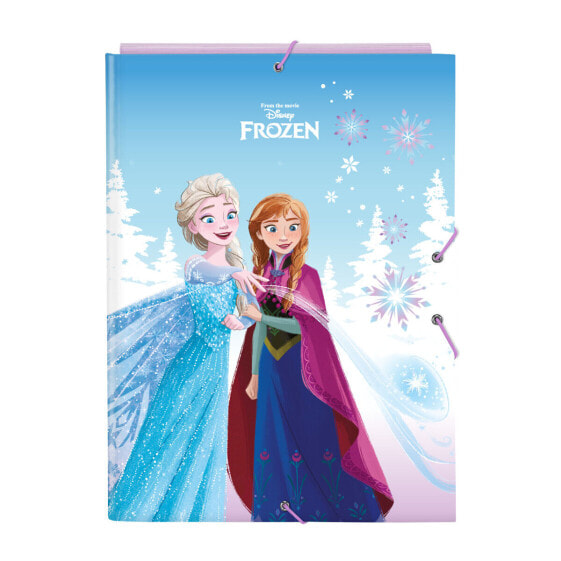 Папка-регистратор Frozen Cool days Фиолетовый Небесный синий A4 26 x 33.5 x 2.5 cm