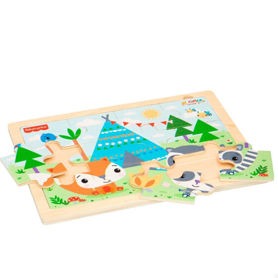 WOOMAX Fisher-Price Wooden Animals Puzzle