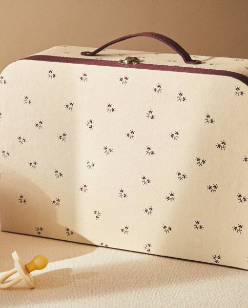 Children’s floral briefcase