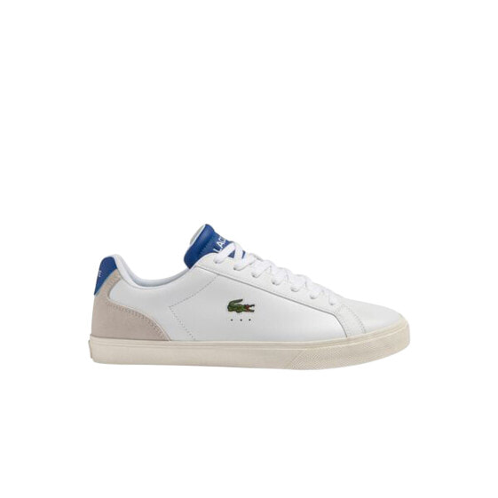 Lacoste Lerond Pro 123 1 CMA Mens White Leather Lifestyle Sneakers Shoes