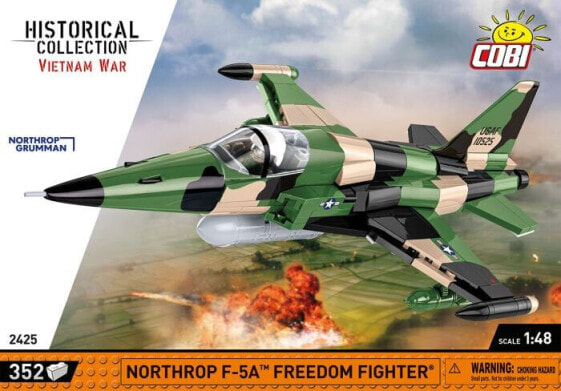 Модель самолета NORTHROP F-5A Freedom Fighter 352 детали COBI GmbH