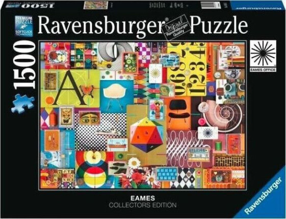 Пазл развивающий Ravensburger 2D 1500 элементов Домик из картона