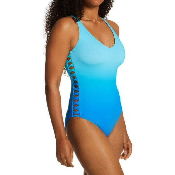 Women's Bleu Rod Beattie 299214 Women One Piece Swimsuit Size 14