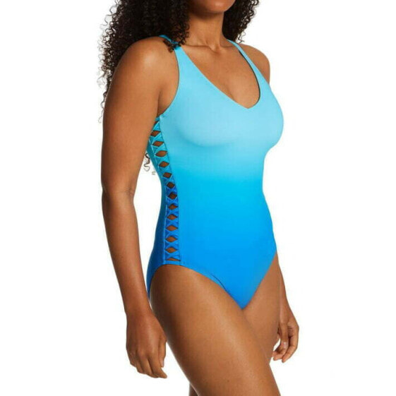 Купальник женский Bleu Rod Beattie 299214 Women One Piece Размер 14