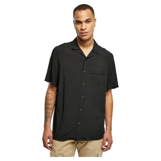 URBAN CLASSICS Viscose Camp short sleeve shirt