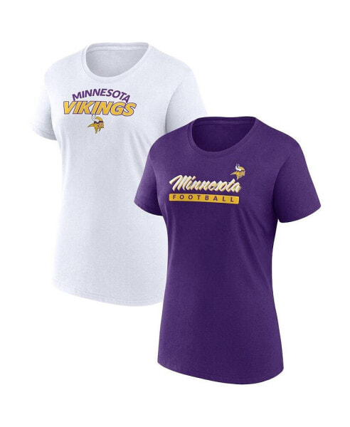 Women's Minnesota Vikings Risk Combo Pack T-Shirt