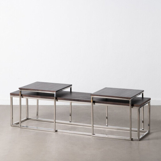 Centre Table 152 x 38,5 x 38,5 cm Metal Wood 3 Units