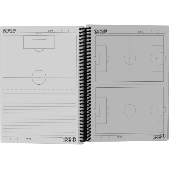 SPORTI FRANCE A5 Football Spiral Notebook