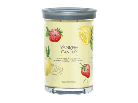 Свеча-диффузор ароматическая Yankee Candle YC SIGNATURE LARGE TUMBLER ICED BERRY LEMONADE