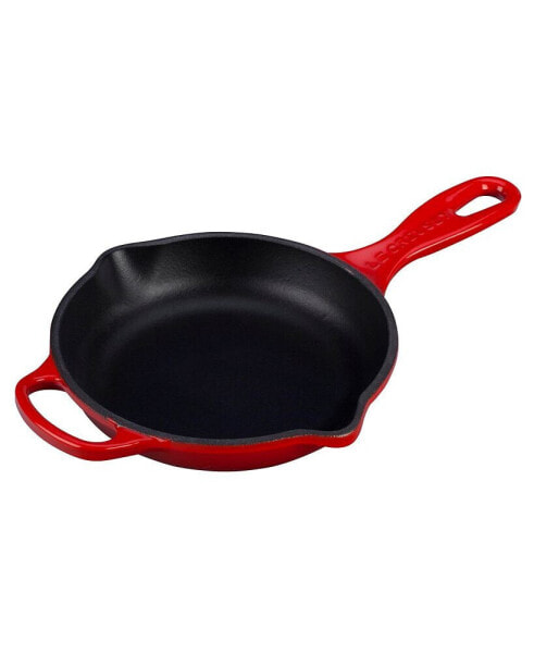 Сковорода Le Creuset 6,3" из эмалированного чугуна с ручкой-помощником.