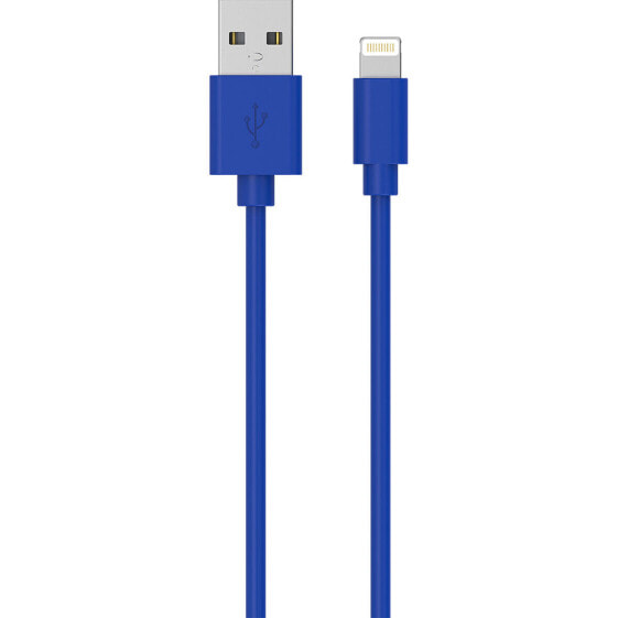 USB-кабель BigBen Connected WCBLMFI1MBL Синий 1 m (1 штук)