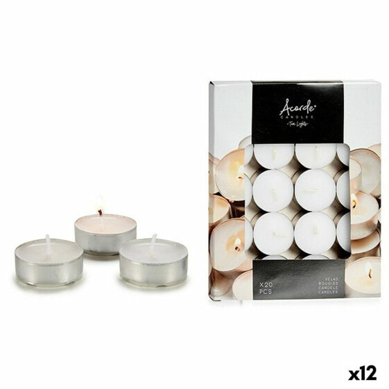 Декоративные свечи Acorde Набор белых свечей (12 штук)