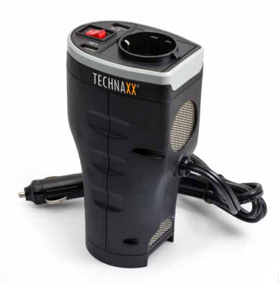 Зарядное устройство для автомобиля Technaxx TE13 - Auto - Cigar lighter - 230 В - 0,9 м - Черное